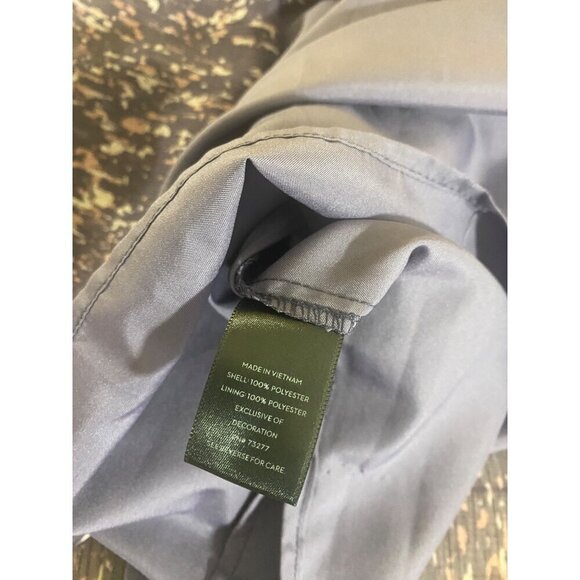 Simply Vera Vera Wang Women's Purple Floral Chiffon Maxi Dress - Medium - Picture 12 of 13